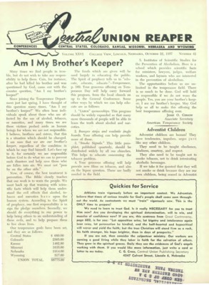 The Central Union Reaper | October 22, 1957