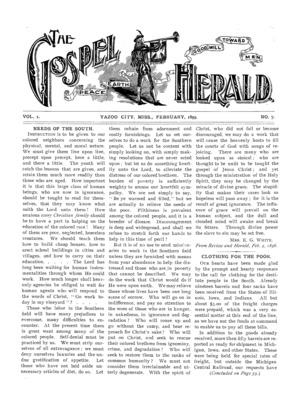 The Gospel Herald | February 1, 1899