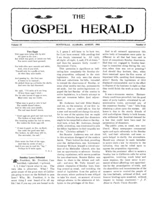 The Gospel Herald | August 1, 1913
