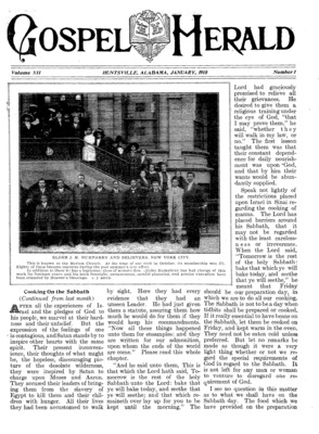The Gospel Herald | January 1, 1918