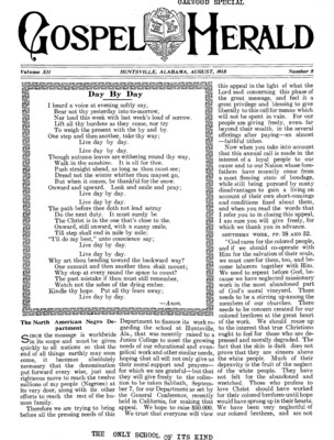 The Gospel Herald | August 1, 1918
