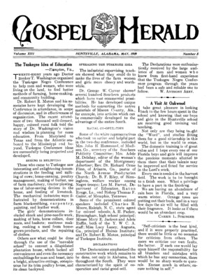 The Gospel Herald | May 1, 1919