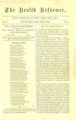 The Health Reformer | March 1, 1873