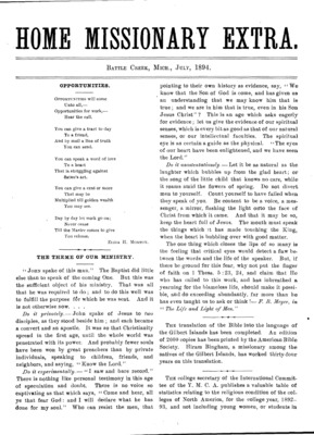 The Home Missionary | July 1, 1894