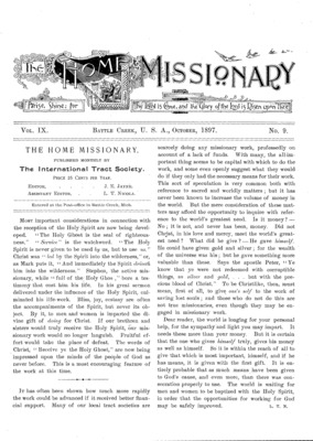 The Home Missionary | October 1, 1897