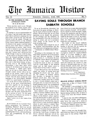 The Jamaica Visitor | June 1, 1938