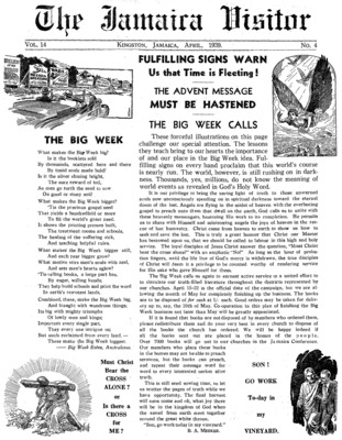 The Jamaica Visitor | April 1, 1939