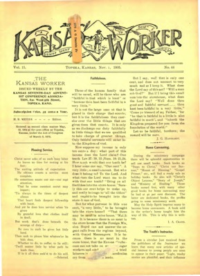 The Kansas Worker | November 1, 1905