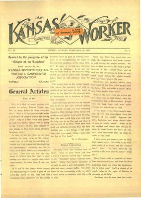The Kansas Worker | February 22, 1911