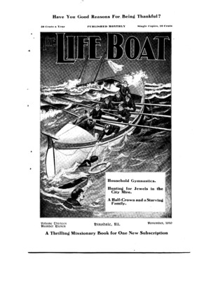 The Life Boat | November 1, 1910