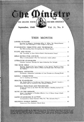 The Ministry | September 1, 1948