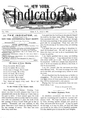 The Indicator | June 3, 1903