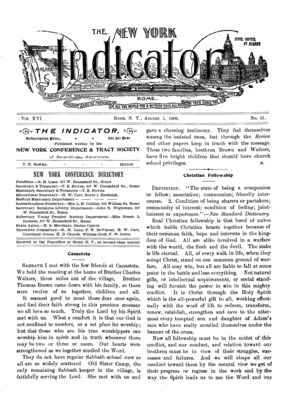 The Indicator | August 1, 1906