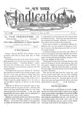 The Indicator | June 10, 1908