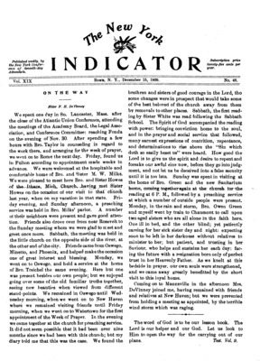 The Indicator | December 15, 1909