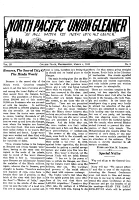 North Pacific Union Gleaner | March 4, 1930