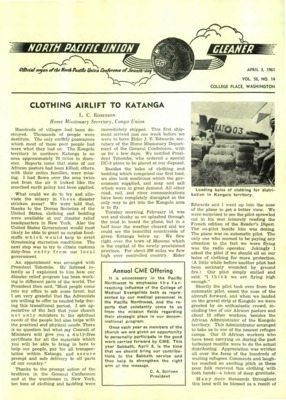 North Pacific Union Gleaner | April 3, 1961
