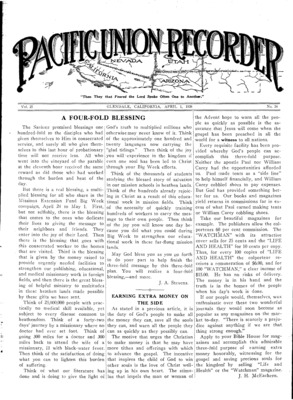 Pacific Union Recorder | April 1, 1926