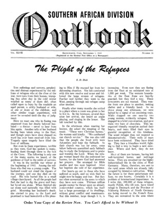 The Southern African Division Outlook | September 1, 1949