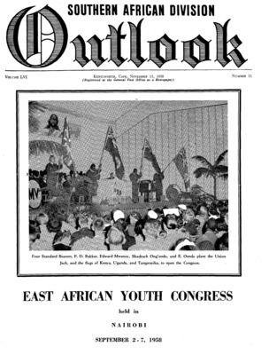 The Southern African Division Outlook | November 15, 1958