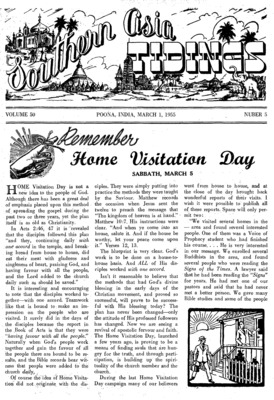 Southern Asia Tidings | March 1, 1955