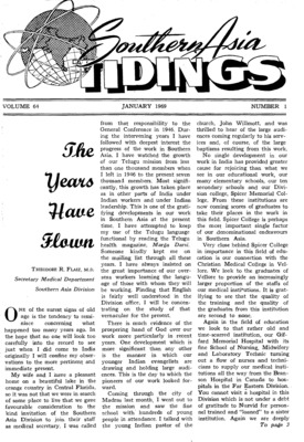 Southern Asia Tidings | January 1, 1969