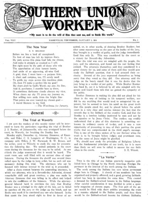 Southern Union Worker | January 1, 1914