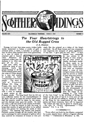 Southern Tidings | March 7, 1934