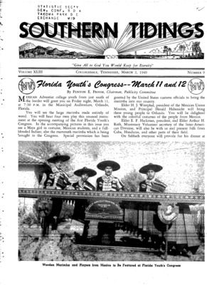 Southern Tidings | March 2, 1949