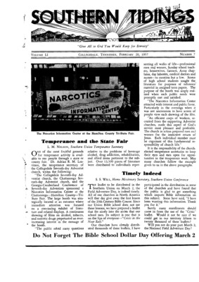 Southern Tidings | February 20, 1957