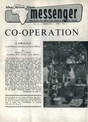 The West African Advent Messenger | February 1, 1960