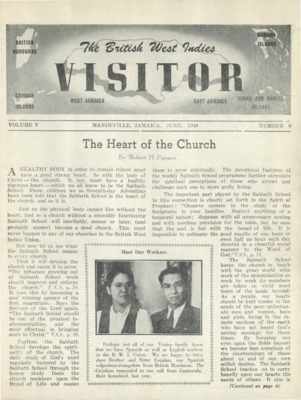 British West Indies Union Visitor | June 1, 1948