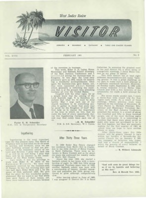 West Indies Union Visitor | February 1, 1961