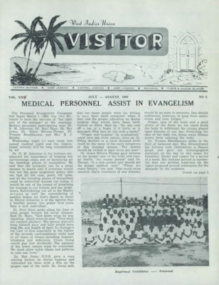 West Indies Union Visitor | July 1, 1964