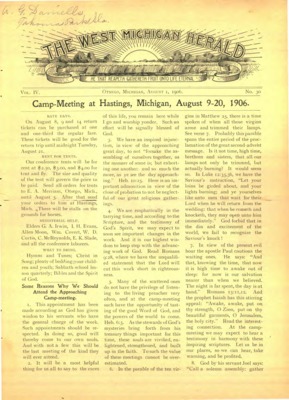 The West Michigan Herald | August 1, 1906
