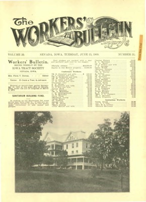 The Worker's Bulletin | June 15, 1909