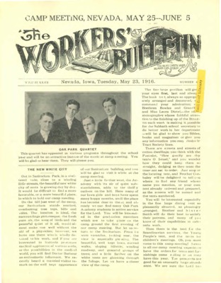 The Worker's Bulletin | May 23, 1916