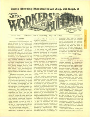 The Worker's Bulletin | July 24, 1917