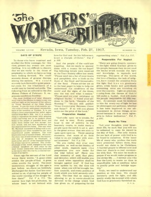 The Worker's Bulletin | February 27, 1917