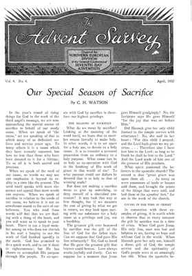 The Advent Survey | April 1, 1932