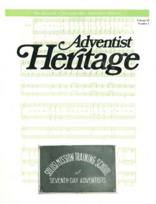 Adventist Heritage | January 1, 1992