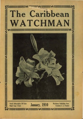 The Caribbean Watchman | January 1, 1910