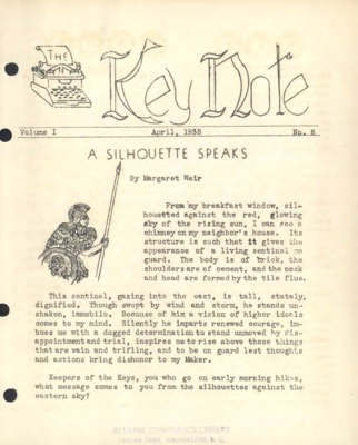 The Keynote | April 1, 1938