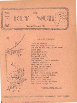The Keynote | April 1, 1940