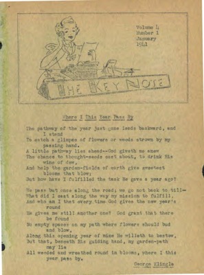 The Keynote | January 1, 1941