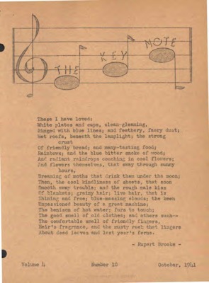 The Keynote | October 1, 1941