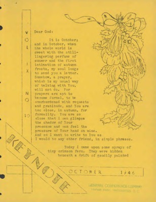 The Keynote | October 1, 1946
