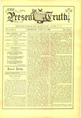 The Present Truth | April 21, 1887