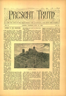 The Present Truth | April 30, 1903