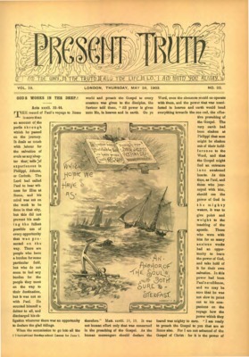 The Present Truth | May 28, 1903